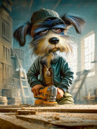 Produktbild: CALVENDO Puzzle Ich tischlere mit Herz und Augenma&szlig; | 1000 Teile Lege-Gr&ouml;&szlig;e 64x48cm Foto-Puzzle f&uuml;r gl&uuml;ckliche Stunden