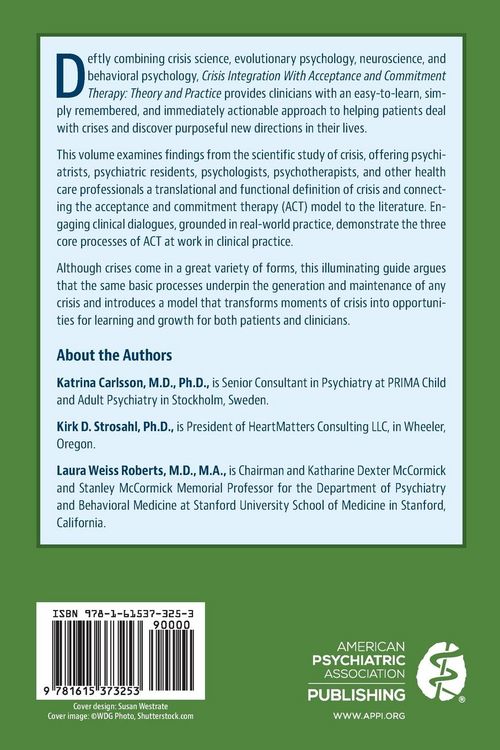 Produktbild: Crisis Integration With Acceptance and Commitment Therapy