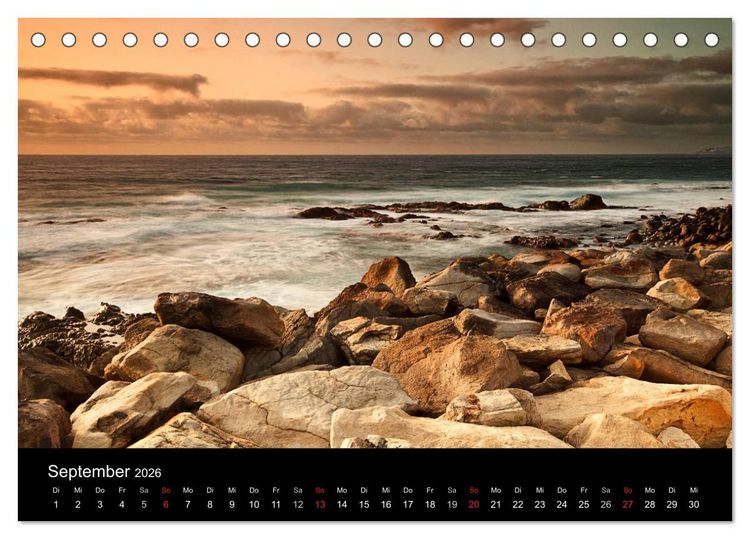 Produktbild: Einzigartige Natur - Eine Reise durch Europas Landschaften (Tischkalender 2026 DIN A5 quer), CALVENDO Monatskalender