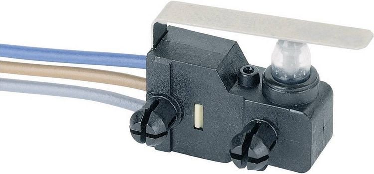 Produktbild: Marquardt 1022.2201 Mikroschalter 1022.2201 24 V/DC 2A 1 x Ein/(Ein) IP67 tastend 1St.