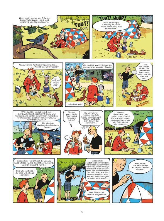 Produktbild: Spirou und Fantasio: Band 54: Der Tod von Spirou
