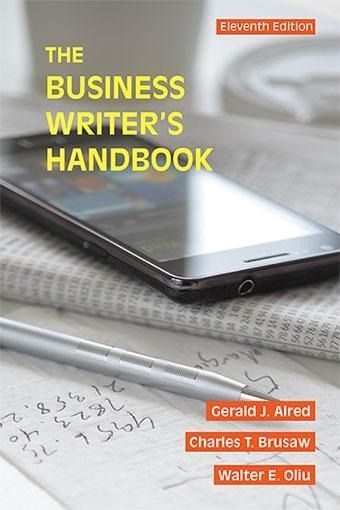Produktbild: Business Writers Handbk 11/e