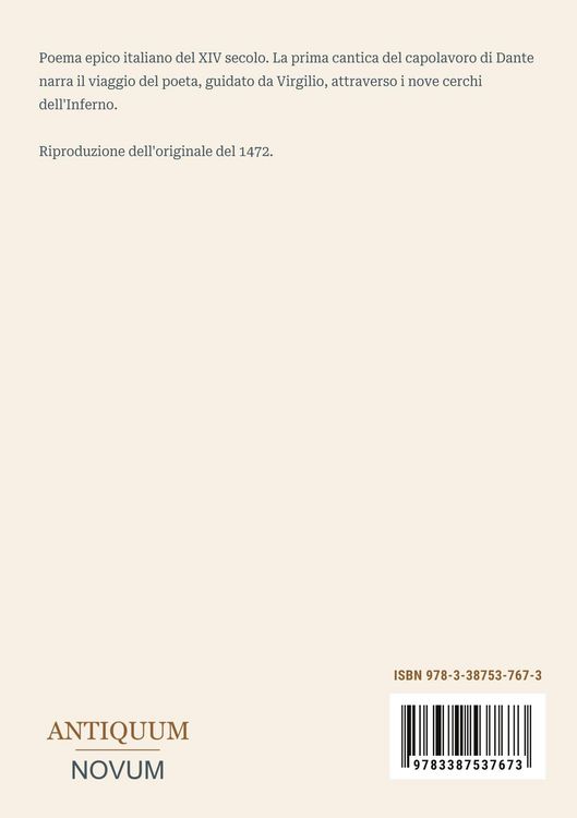 Produktbild: La Divina Commedia