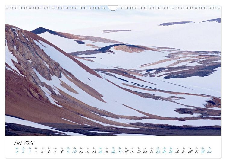 Produktbild: 78&deg; Nord - Arktische Momente in Svalbard (Wandkalender 2026 DIN A3 quer), CALVENDO Monatskalender
