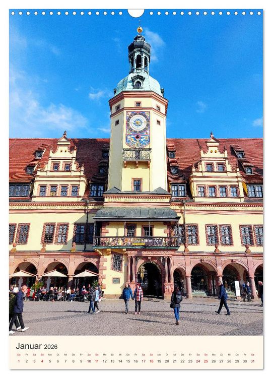 Produktbild: Leipzig - In der Altstadt (Wandkalender 2026 DIN A3 hoch), CALVENDO Monatskalender