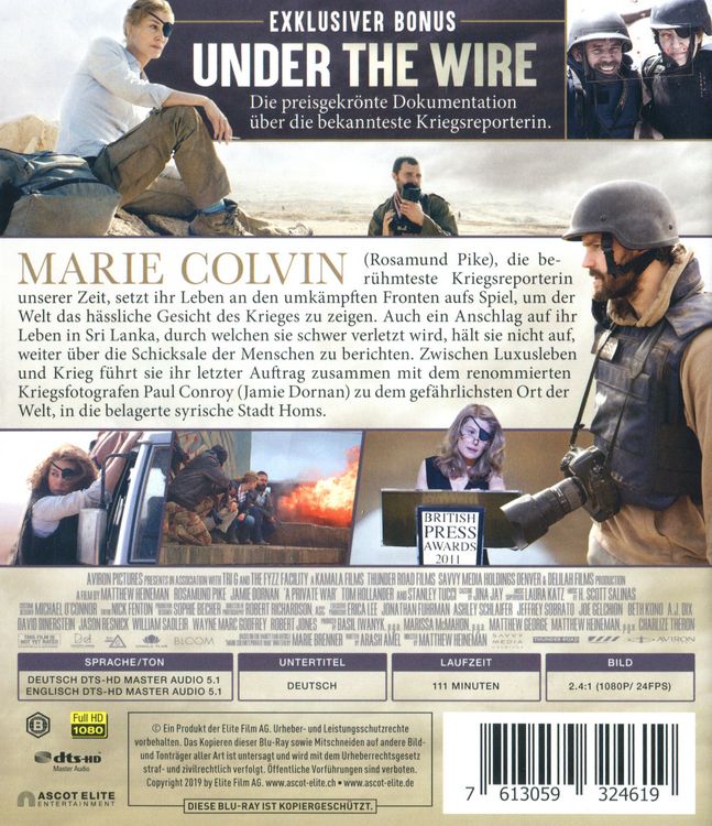Produktbild: A Private War