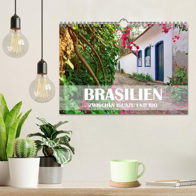 Produktbild: Brasilien - Zwischen Iguazu und Rio (Wandkalender 2026 DIN A4 quer), CALVENDO Monatskalender