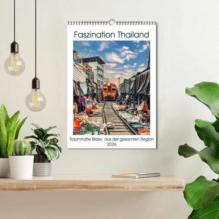 Produktbild: Faszination Thailand (Wandkalender 2026 DIN A3 hoch), CALVENDO Monatskalender