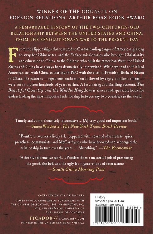 Produktbild: The Beautiful Country and the Middle Kingdom