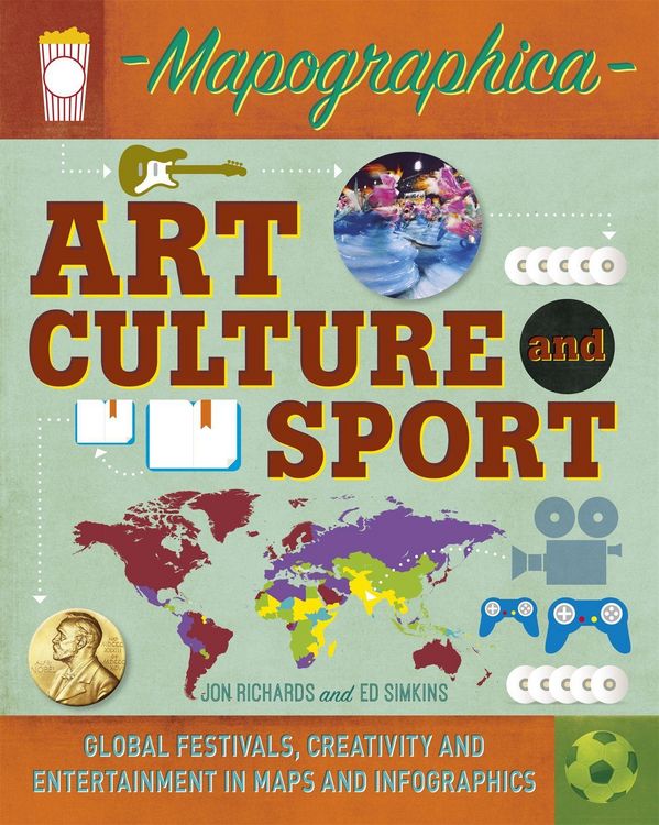 Produktbild: Mapographica: Art, Culture and Sport