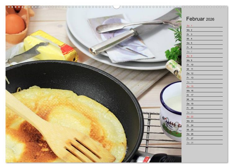 Produktbild: Gro&szlig;mutters K&uuml;che (hochwertiger Premium Wandkalender 2026 DIN A2 quer), Kunstdruck in Hochglanz
