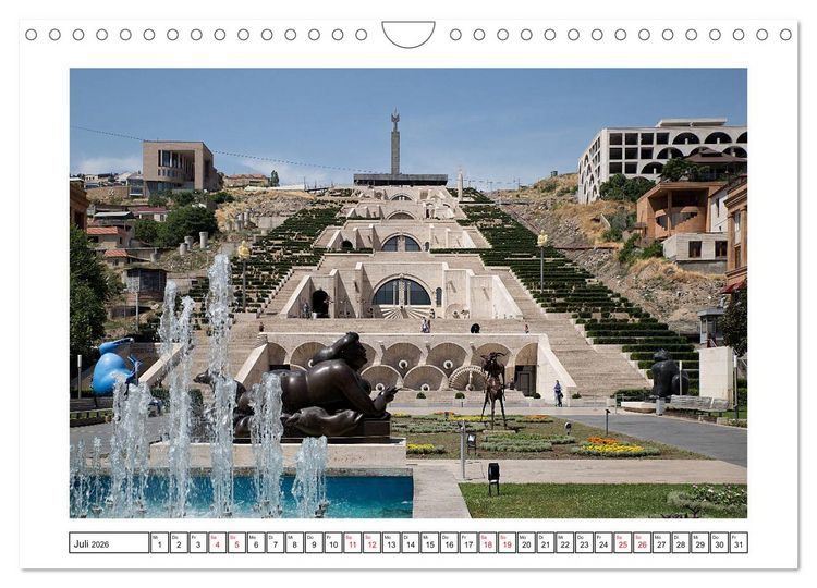 Produktbild: Armenien - Streifz&uuml;ge durch die kaum bekannte Kaukasus-Republik (Wandkalender 2026 DIN A4 quer), CALVENDO Monatskalender