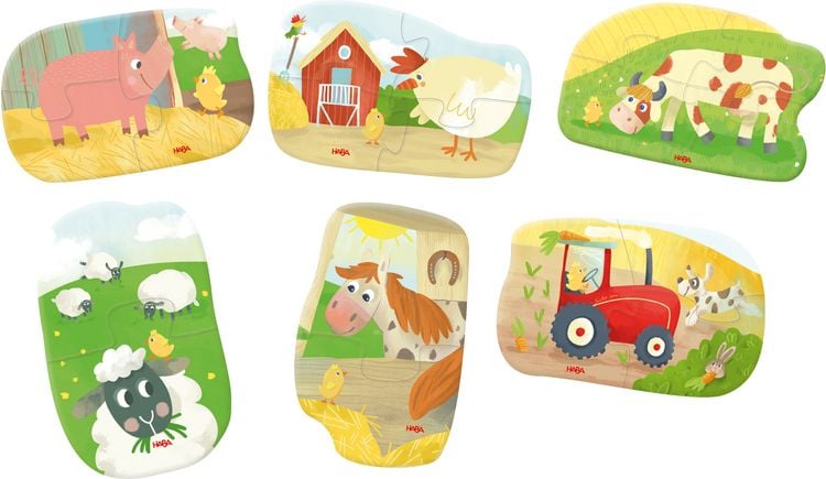 Produktbild: 6 erste Puzzles - Bauernhof