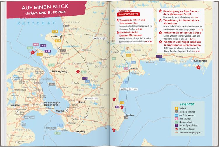 Produktbild: MARCO POLO OUTDOOR GUIDE Reiseführer Südschweden, Stockholm