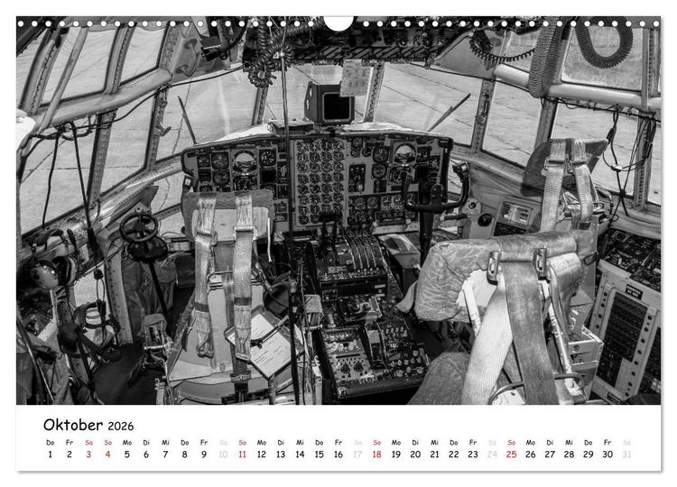 Produktbild: Flight deck - das beste B&uuml;ro (Wandkalender 2026 DIN A3 quer), CALVENDO Monatskalender