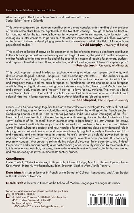 Produktbild: France's Lost Empires