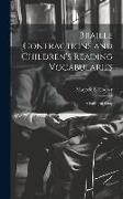Produktbild: Braille Contractions and Children's Reading Vocabularies