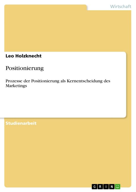 Produktbild: Positionierung