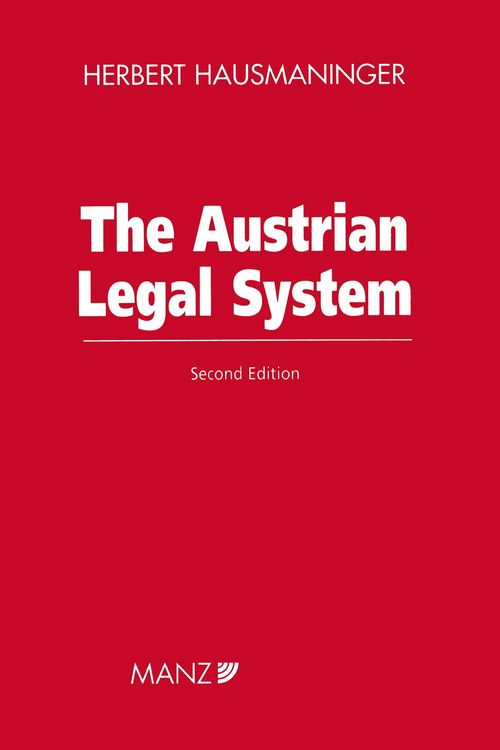 Produktbild: Austrian Legal System