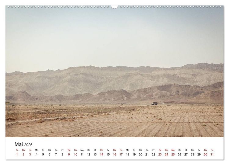 Produktbild: W&uuml;sten der Welt (hochwertiger Premium Wandkalender 2026 DIN A2 quer), Kunstdruck in Hochglanz