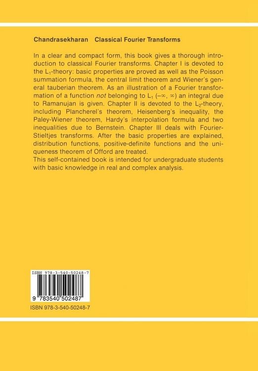 Produktbild: Classical Fourier Transforms