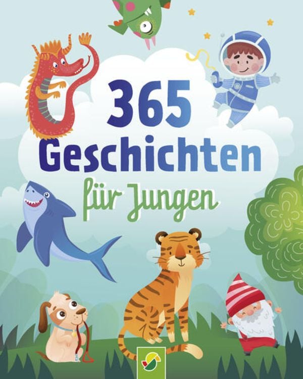 Produktbild: 365 Geschichten für Jungen | Vorlesebuch für Kinder ab 3 Jahren