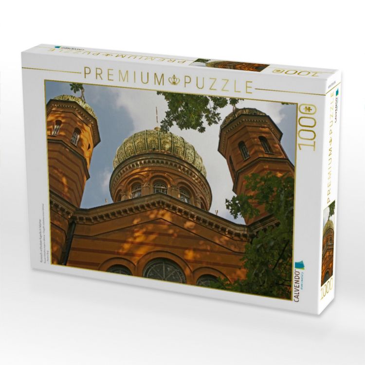 Produktbild: CALVENDO Puzzle Russisch-orthodoxe Kapelle in Weimar | 1000 Teile Lege-Gr&ouml;&szlig;e 64x48cm Foto-Puzzle f&uuml;r gl&uuml;ckliche Stunden