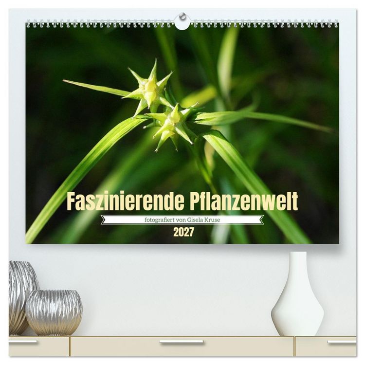 Produktbild: Faszinierende Pflanzenwelt (hochwertiger Premium Wandkalender 2027 DIN A2 quer), Kunstdruck in Hochglanz