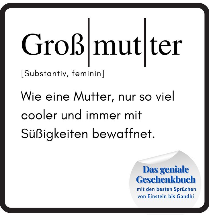 Produktbild: Gro&szlig;mutter