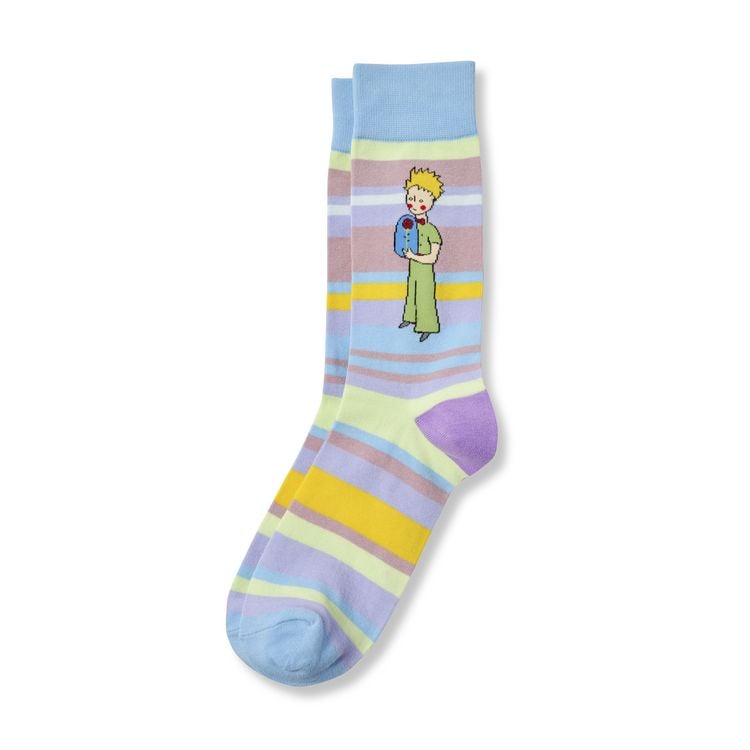 Bild vom Artikel Socke "Der kleine Prinz", Rose, Streifen, Gr. 36-41 vom Autor 