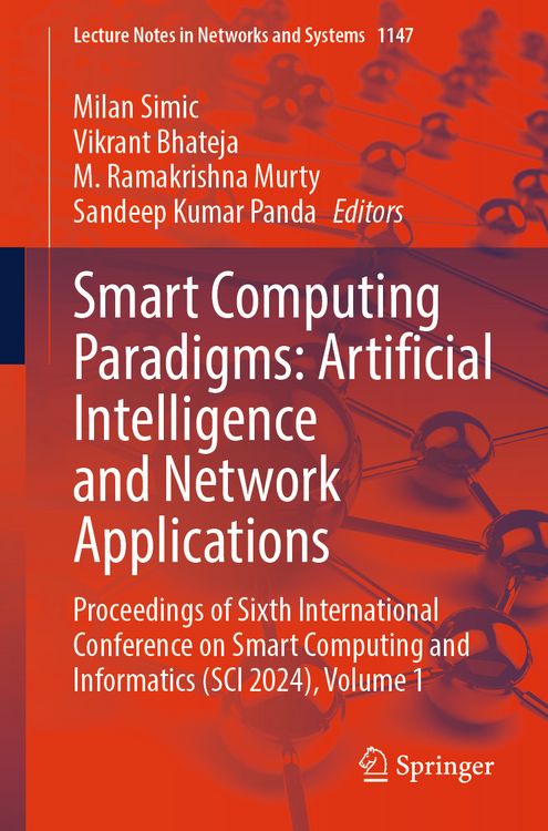 Produktbild: Smart Computing Paradigms: Artificial Intelligence and Network Applications