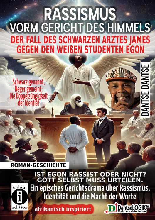 Produktbild: Rassismus Vorm Gericht des Himmels - der Fall des Schwarzen Arztes James Gegen den Wei&szlig;en Studenten Egon: ist Egon Rassist Oder Nicht? Gott Selbst Mus