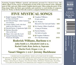 Produktbild: Vaughan Williams: five mystical Songs
