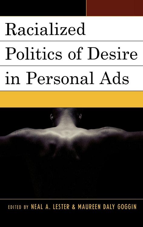 Produktbild: Racialized Politics of Desire in Personal Ads