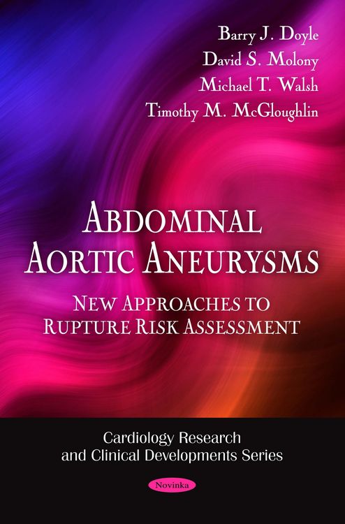 Produktbild: Abdominal Aortic Aneurysms: New Approaches to Rupture Risk Assessment
