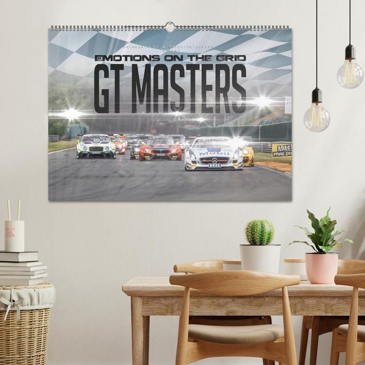 Produktbild: EMOTIONS ON THE GRID - GT Masters (Wandkalender 2027 DIN A2 quer), CALVENDO Monatskalender