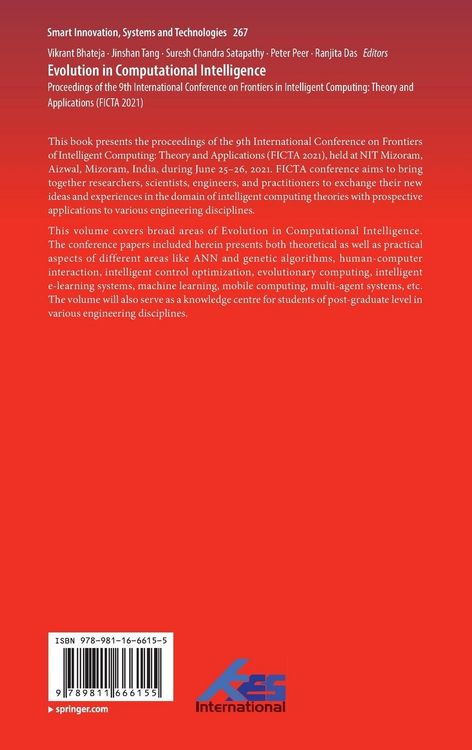 Produktbild: Evolution in Computational Intelligence