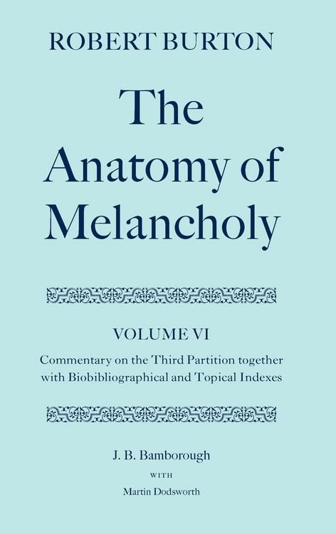 Produktbild: The Anatomy of Melancholy