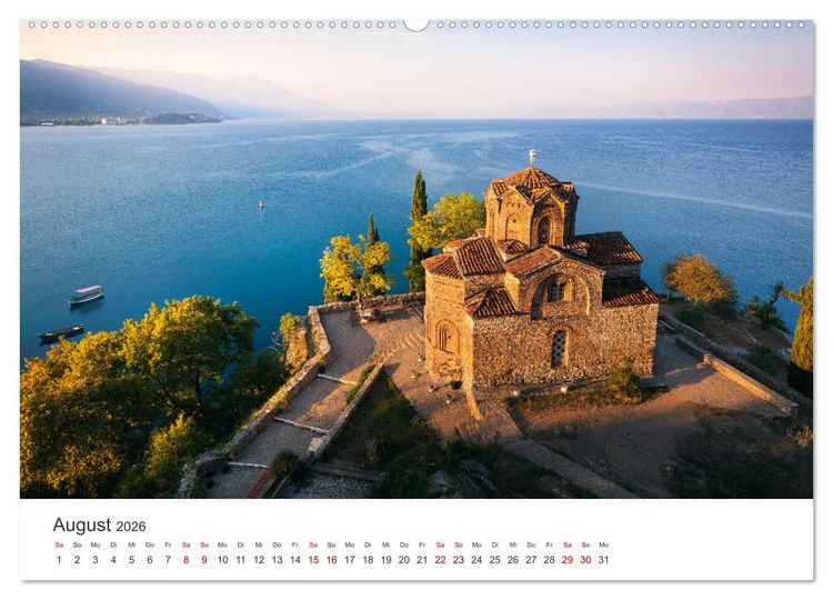 Produktbild: Sehnsucht Europa (hochwertiger Premium Wandkalender 2026 DIN A2 quer), Kunstdruck in Hochglanz
