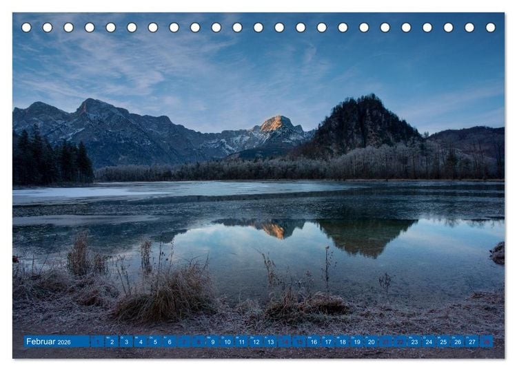 Produktbild: Salzkammergut und Eisenwurzen (Tischkalender 2026 DIN A5 quer), CALVENDO Monatskalender