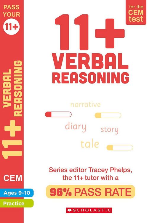 Produktbild: 11+ Verbal Reasoning Practice and Assessment for the CEM Test Ages 09-10