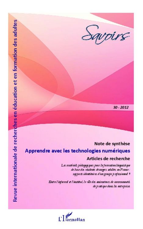 Produktbild: Apprendre avec les technologies num&eacute;riques