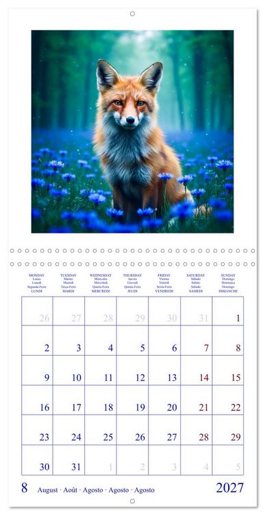Produktbild: The Forest Fellowship (Wall Calendar 2027 12 &times; 12 Inch) CALVENDO 12 Month Wall Calendar