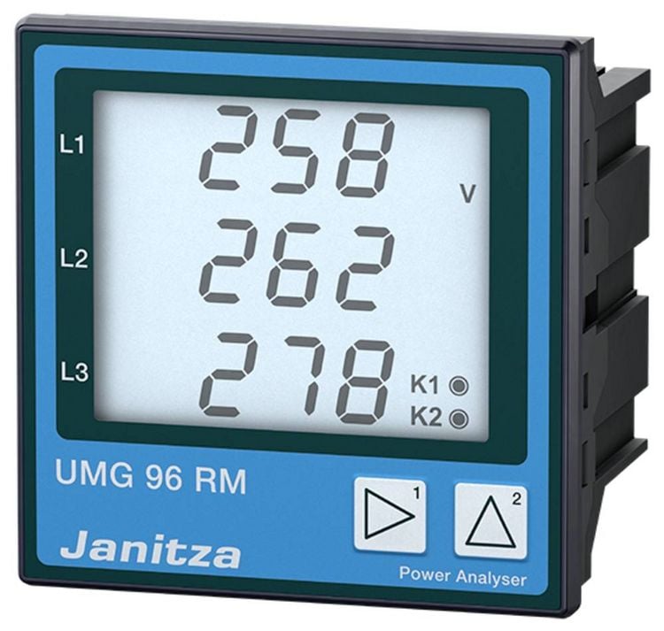 Produktbild: Janitza UMG96RM-E Digitales Einbaumessger&auml;t