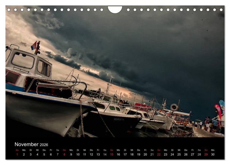 Produktbild: Rovinj Impressionen (Wandkalender 2026 DIN A4 quer), CALVENDO Monatskalender
