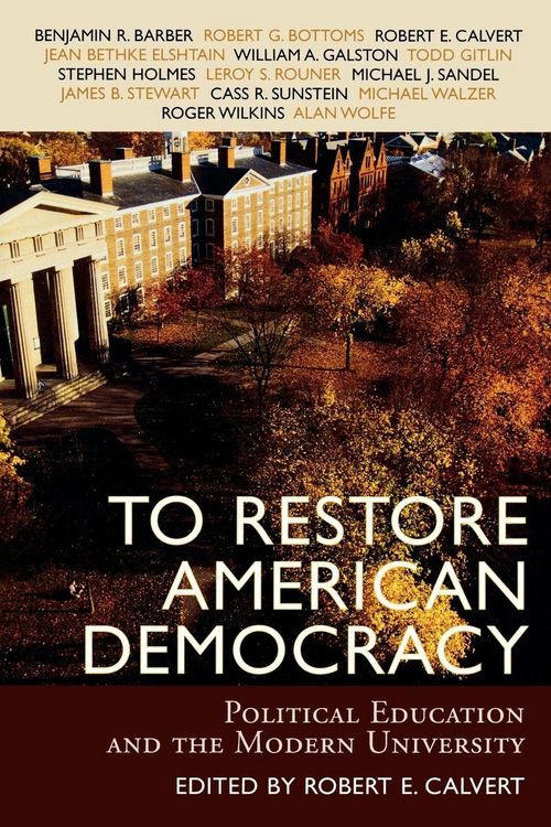 Produktbild: To Restore American Democracy