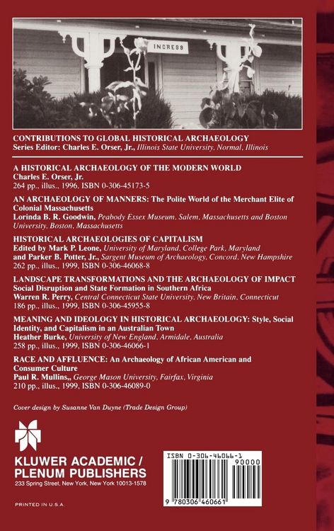 Produktbild: Meaning and Ideology in Historical Archaeology