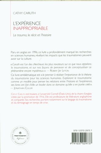 Produktbild: L'exp&eacute;rience inappropriable