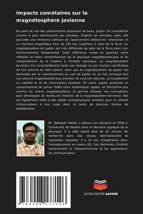 Produktbild: Impacts com&eacute;taires sur la magn&eacute;tosph&egrave;re jovienne