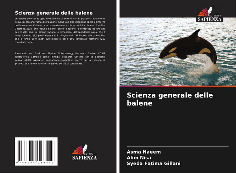 Produktbild: Scienza generale delle balene